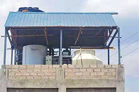 非洲烏干達(dá)，日產(chǎn)20噸片冰機(jī)