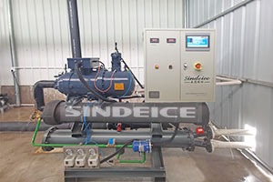 北海食品廠，片冰機(jī)和冷水機(jī)整套設(shè)備